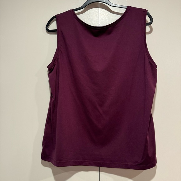 5/25 Women’s Plus Size Tanktop in Maroon from 212 Collection. - Picture 4 of 4